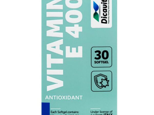 سافت ژل ویتامین ای 400 واحد دیکاویت | 30 عددی