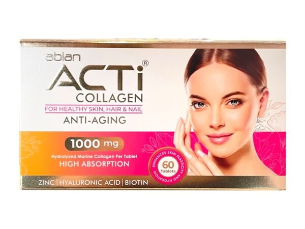 قرص اکتی کلاژن ابیان دارو - 60 عدد
