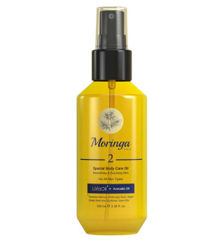 0195acce7fcf42fa9bc9608a0a3d4fdc روغن مراقبت از بدن شماره 2 مورینگا امو (100 میلی لیتر) - تصویر 1