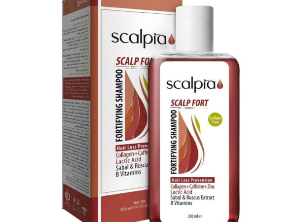 شامپو تقویت کننده موی سر مناسب برای انواع مو اسکالپیا - 200 میلی لیتر