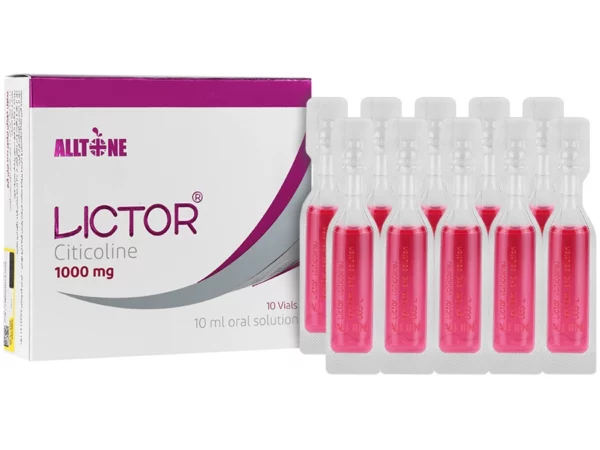 ویال خوراکی سیتیکولین 1000 میلی گرم لیکتور آلتون - 10 عدد