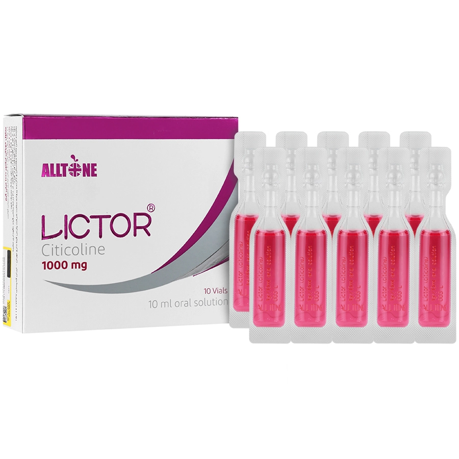 161048308662024121411 ویال خوراکی سیتیکولین 1000 میلی گرم لیکتور آلتون - 10 عدد - Image 1