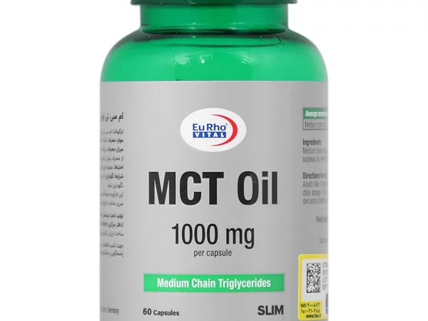 کپسول ژله ای ام سی تی اویل 1000 میلیگرم یورو ویتال - 60 عدد