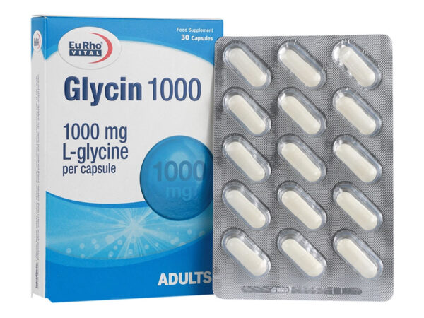 کپسول گلایسین 1000 میلیگرم یورو ویتال - 30 عدد