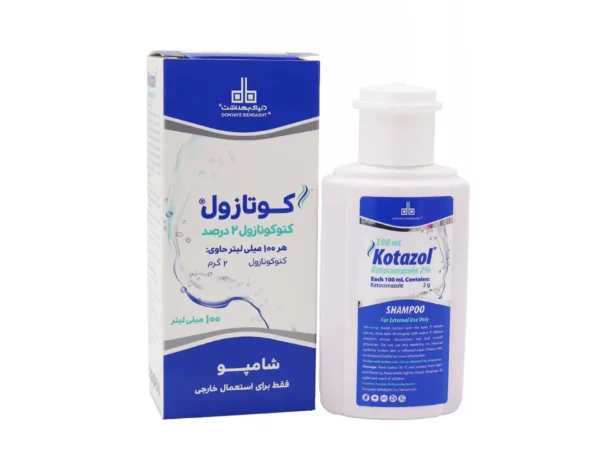 شامپو کتوکونازول 2% کوتازول - 100 میلی لیتر