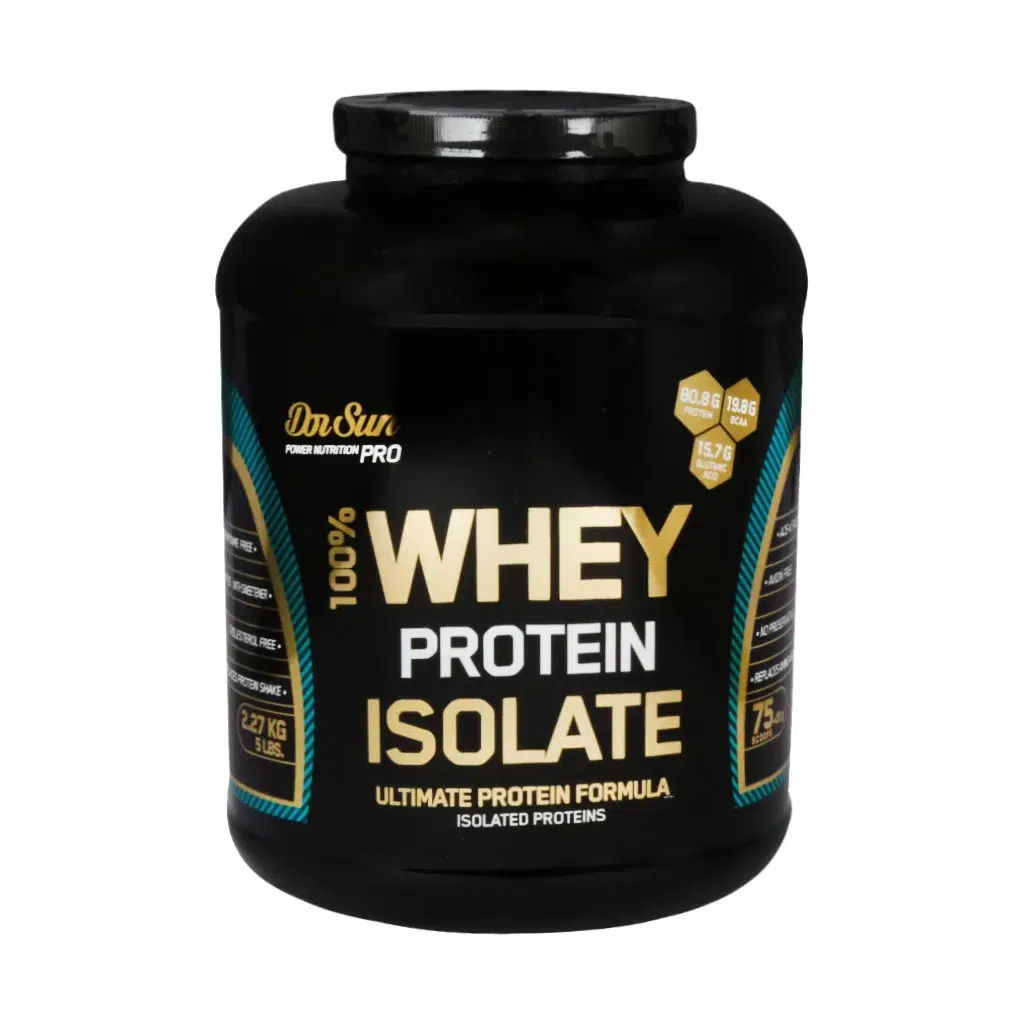 Dr-Sun-Whey-Protein-Isolate-2270-jpg پودر وی پروتئین ایزوله 100 % دکتر سان - 2270 گرم - Image 1