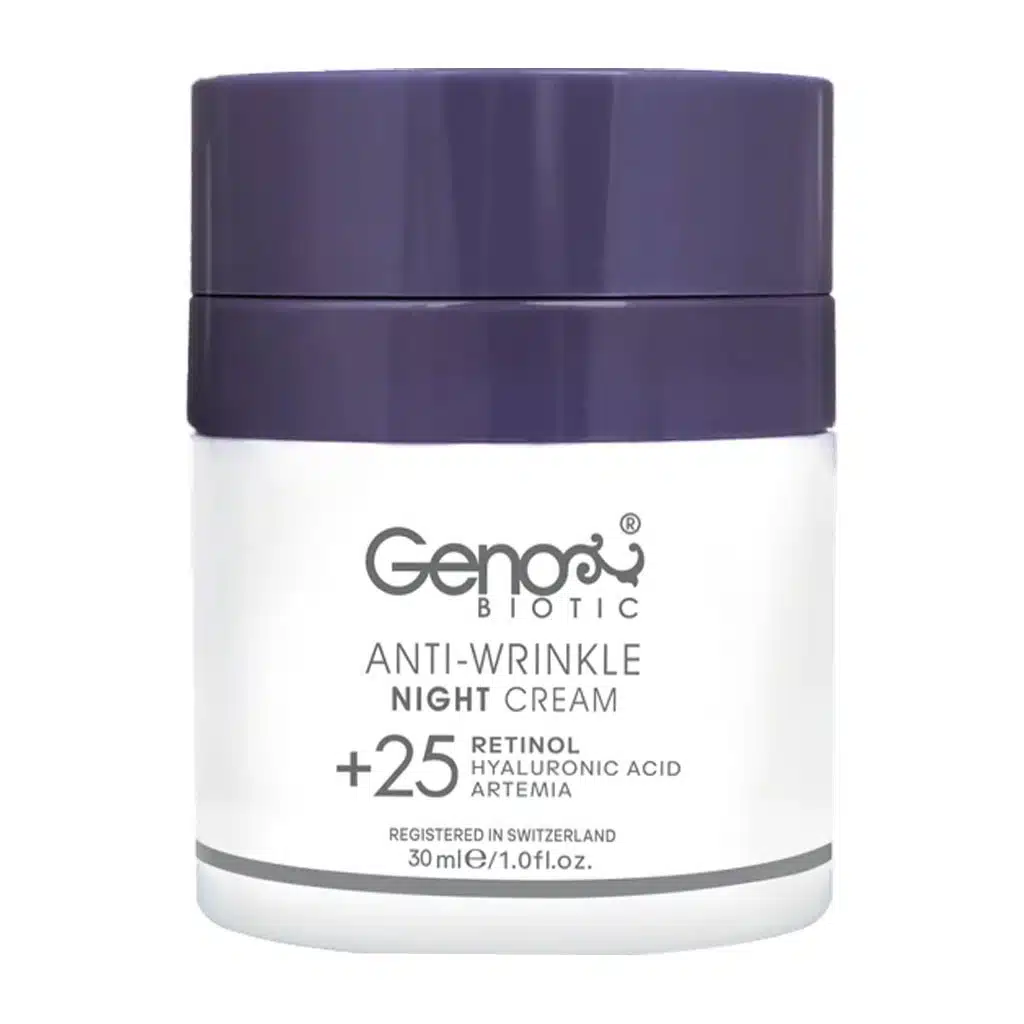 Geno-Biotic-Above-25-Years-Anti-Wrinkle-Night-Cream-30.jpg کرم ضد چروک شب بالای 25 سال ژنوبایوتیک - 30 میلی لیتر - Image 1