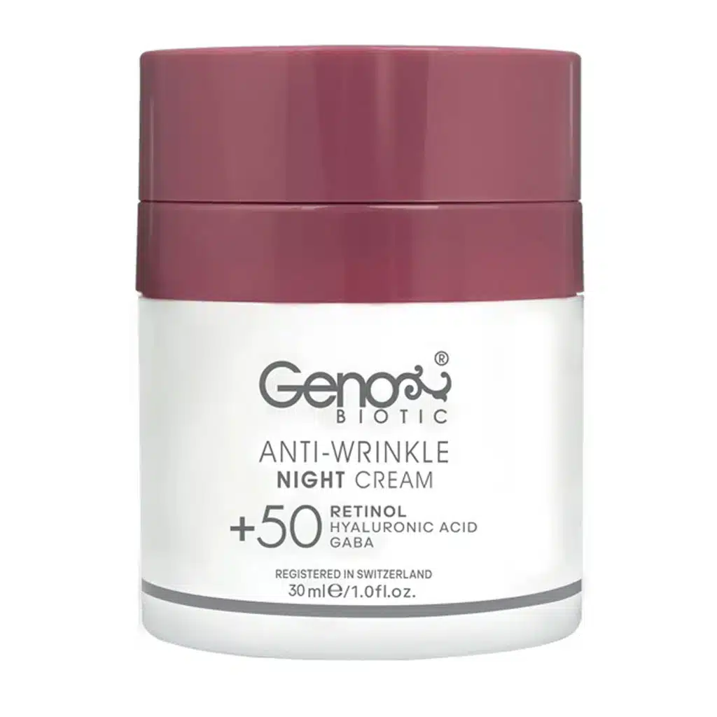 Geno-Biotic-Above-50-Years-Anti-Wrinkle-Night-Cream-30-ml-1.jpg کرم ضد چروک شب بالای 50 سال ژنوبایوتیک - 30 میلی لیتر - Image 1