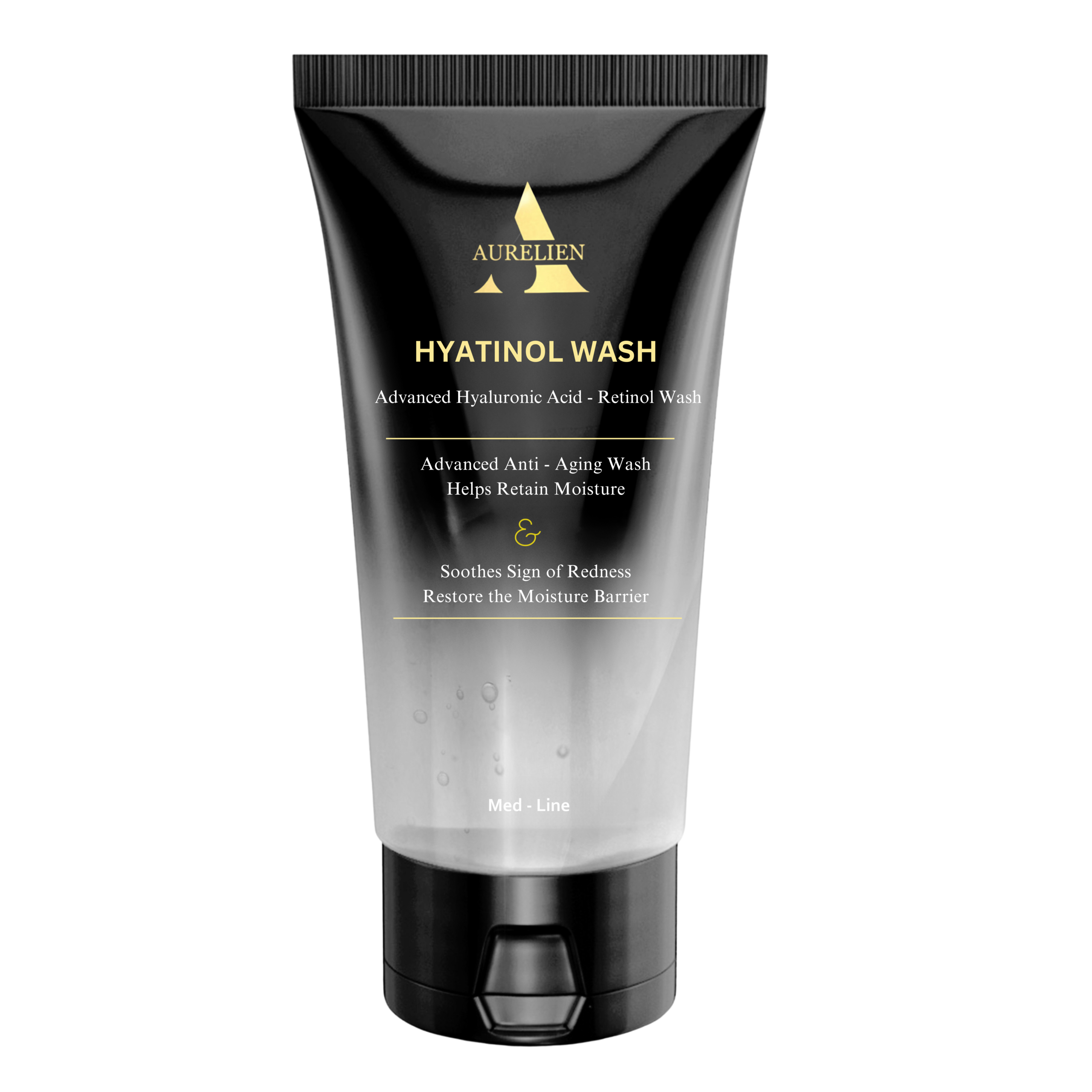 ژل شوینده صورت حاوی هیالورونیک اسید و رتینول اورلین | 150 میلی لیتر - Image 1