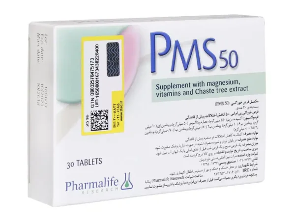 قرص پی ام اس 50 فارمالایف (30 عدد)
