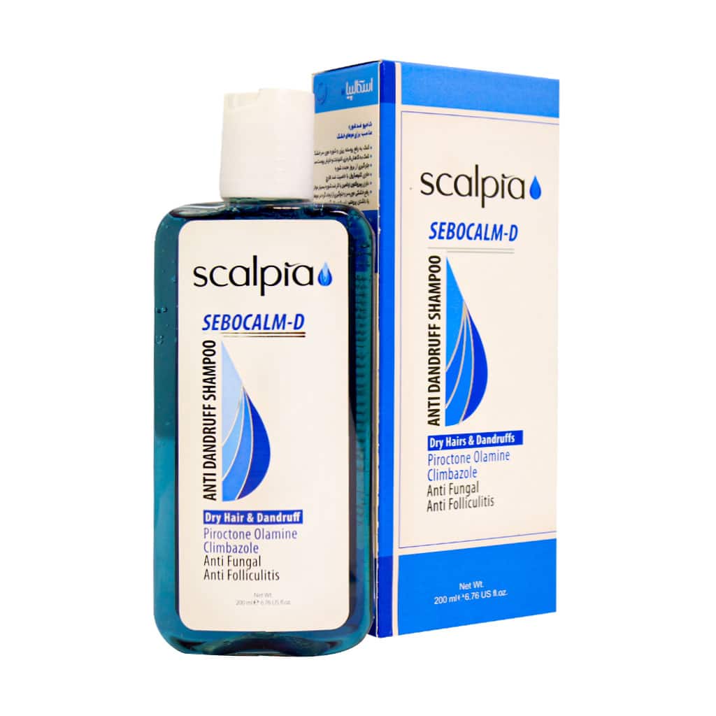 Scalpia-Sebocalm-D-Anti-Dandruff-Shampoo-200-ml شامپو ضد شوره مناسب موهای خشک اسکالپیا - 200 میلی لیتر - Image 1