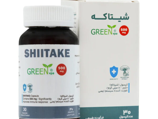 کپسول شیتاکه 500 میلی گرم وارنا پژوهش آریا - 30 عدد