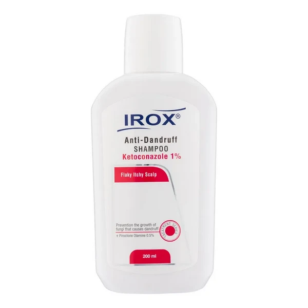 irox-ketoconazole-1-shampoo-200-ml شامپو ضد شوره اکتوپیروکس 1 درصد ایروکس (200 میلی لیتر) - تصویر 1