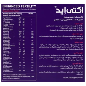 ساشه اکتی اید بانوان ابیان دارو (15 عددی)