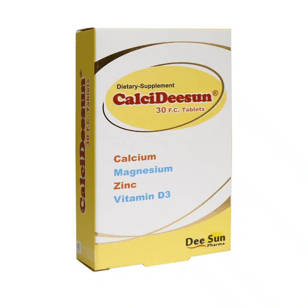 Dee-Sun-Pharma-Calci-Deesun-30-Tabs.jpg قرص کلسی دیسان دی سان فارما (30 عدد) - Image 1
