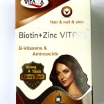 کپسول بیوتین + روی + ویتامینهای ب + اسید آمینه ها ( ویتاسا ) 30 عددی