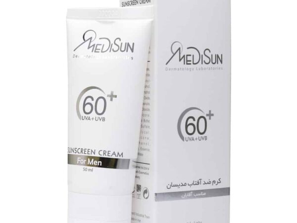 کرم ضد آفتاب SPF60 مناسب آقایان مدیسان (50 میلی لیتر)