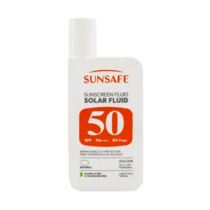 فلوئید ضد آفتاب پوست چرب و حساس SPF50 سان سیف