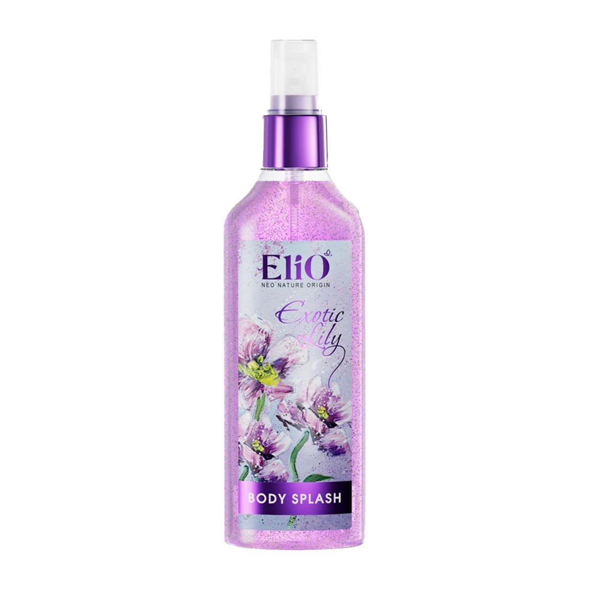 بادی اسپلش زنانه گلیتری مدل Exotic Lily الیو | 200 میلی لیتر - تصویر 1