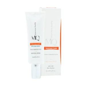 کرم ضد آفتاب روشن کننده بایوتچ SPF50 رنگ بژ طبیعی ام کیو (55 میلی لیتری)