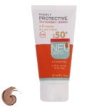 کرم ضد آفتاب هایلی پروتکتیو +SPF 50 رنگی تیره نئودرم - 50 میلی لیتری