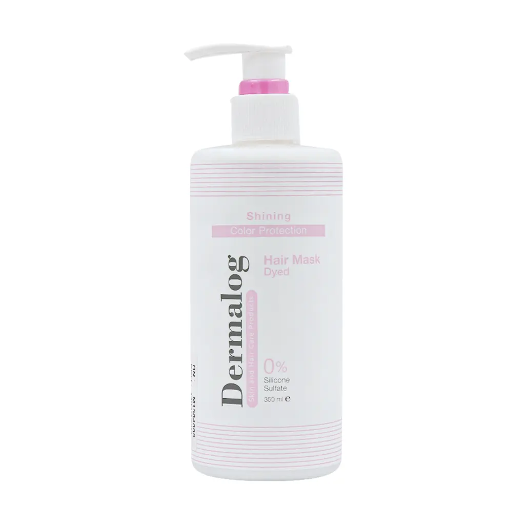 Dermalog-Colored-Hair-Mask-350-ml ماسک مو مخصوص موهای رنگ شده درمالوگ (350 میلی لیتر) - تصویر 1