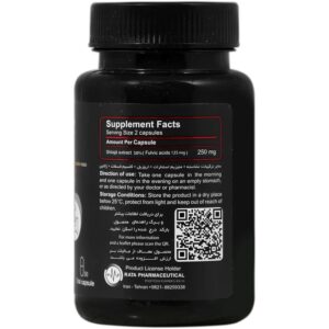 کپسول شیلاجیت 125میلی گرم پویش درمان راتا (30 عددی)