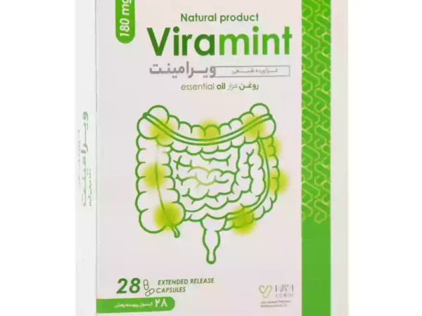 کپسول پیوسته رهش روغن نعنا فلفلی ویرامینت | 28 عددی