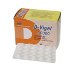 کپسول ژلاتینی ویتامین D3 دی ویژل 50000 واحد دانا (100 عددی)