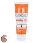 کرم ضد آفتاب رنگ بژ طبیعی 2 درمالیفت با SPF50 مناسب پوست چرب(40 میلی لیتر)