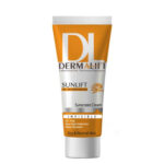 کرم ضد آفتاب بی رنگ درمالیفت با SPF50 مناسب پوست خشک(40 میلی لیتر)