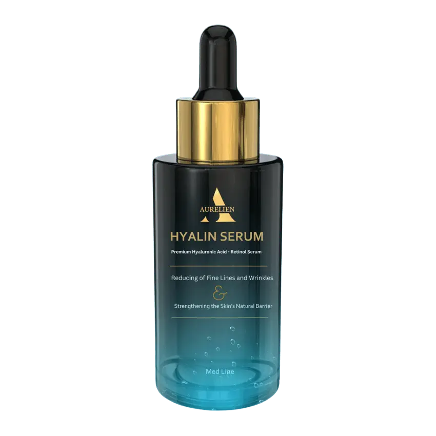 Aurelien-Retional-Serum-Hyaluronic-Acid سرم آبرسان صورت حاوی هیالورونیک اسید و رتینول اورلین (30 میلی لیتر) - Image 1