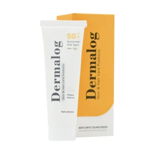 کرم ضد آفتاب و ضد لک بی رنگ با SPF 50 درمالوگ (50 میلی لیتر)