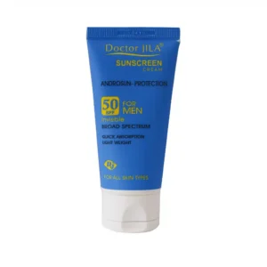 کرم ضد آفتاب بی رنگ SPF 50 آندروسان پروتکشن مناسب آقایان دکتر ژیلا (50 گرم)