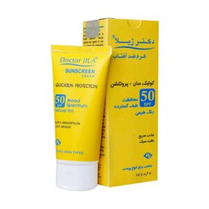 کرم ضد آفتاب کوئیک سان پروتکشن SPF50 دکتر ژیلا (50 گرم)