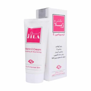 کرم ویتامین E مناسب پوست های نرمال تا خشک دکتر ژیلا (۵۰ گرم)