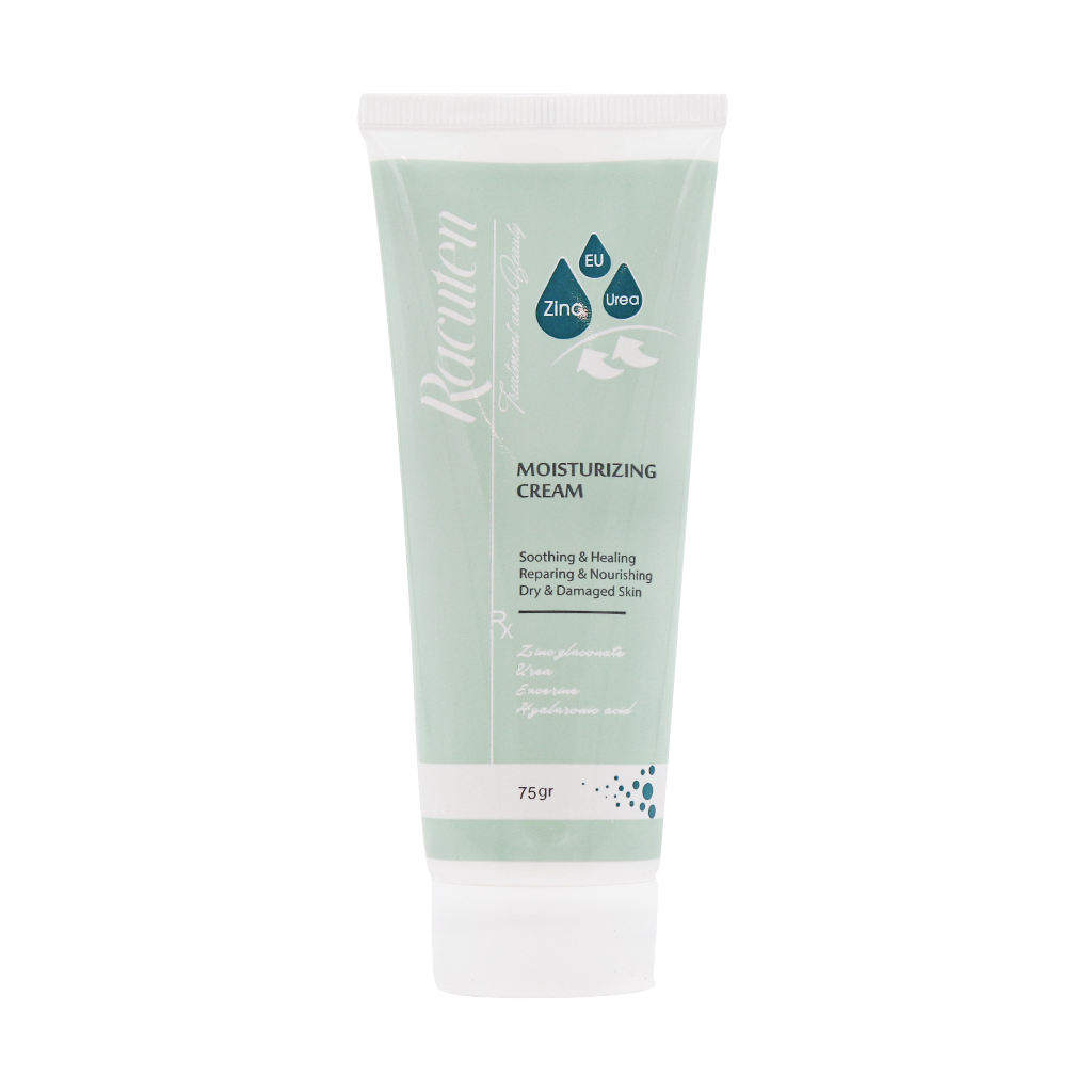 Racuten-Moisturizing-Cream75gg کرم مرطوب کننده پوست مناسب انواع پوست راکوتن (75 گرم) - تصویر 1