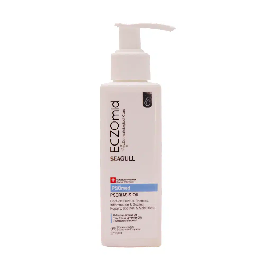 Seagull-Eczomid-Proriasis-Oil-150-ml.jpg روغن مناسب پوست دارای خشکی شدید اگزومید سی گل (150 میلی لیتر) - تصویر 1