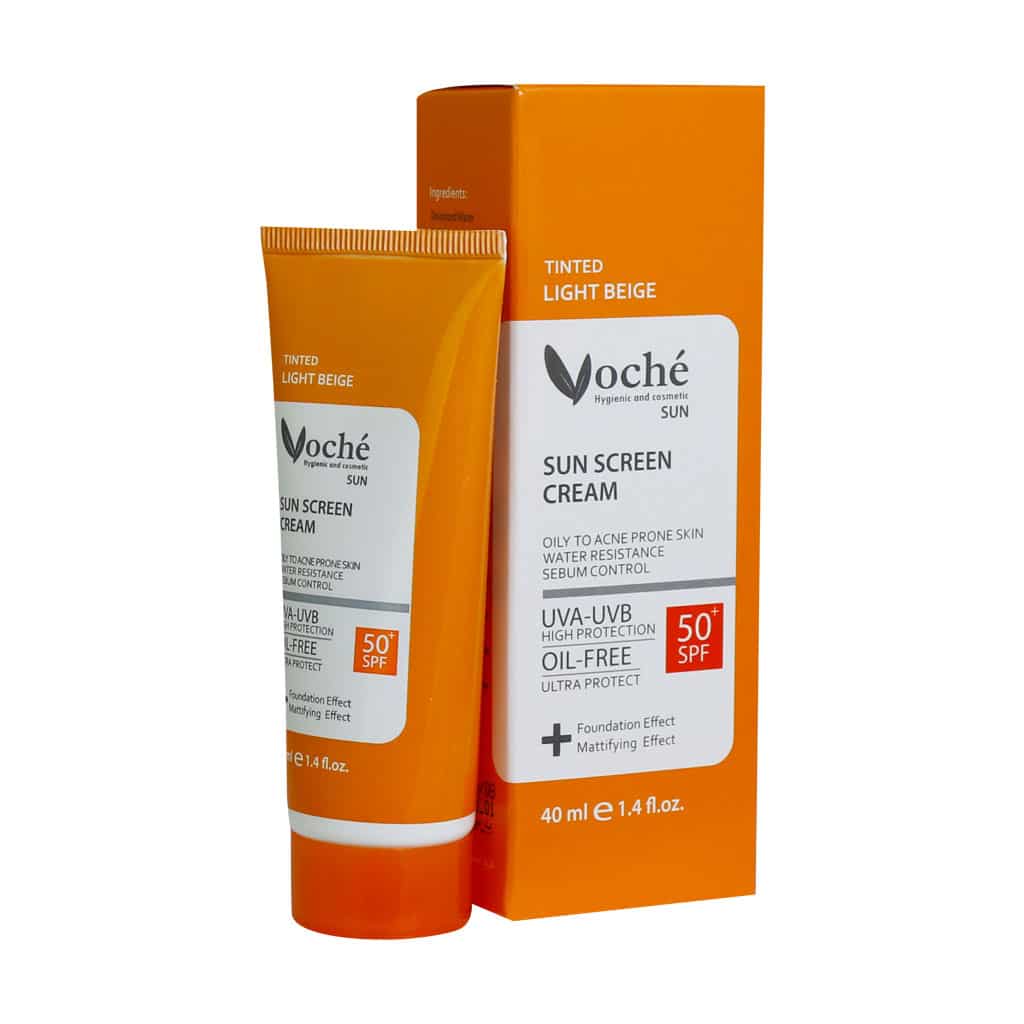 کرم ضد آفتاب SPF 50 مناسب پوست چرب و مستعد آکنه وچه (40 میلی لیتر) - تصویر 1