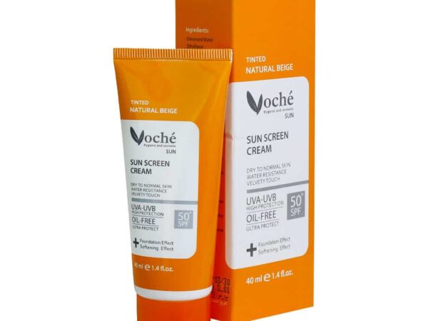 کرم ضد آفتاب SPF50 مناسب پوست خشک و معمولی وچه (40 میلی لیتر)