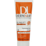 کرم ضد آفتاب بی رنگ درمالیفت با SPF50 مناسب پوست چرب(40میلی لیتر)