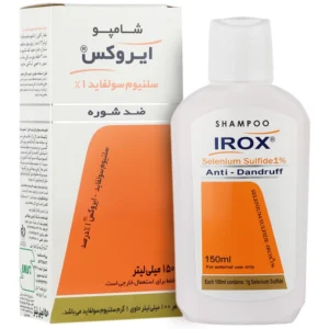 شامپو سلنیوم سولفاید 1% ضدشوره ایروکس (150میلی لیتری)