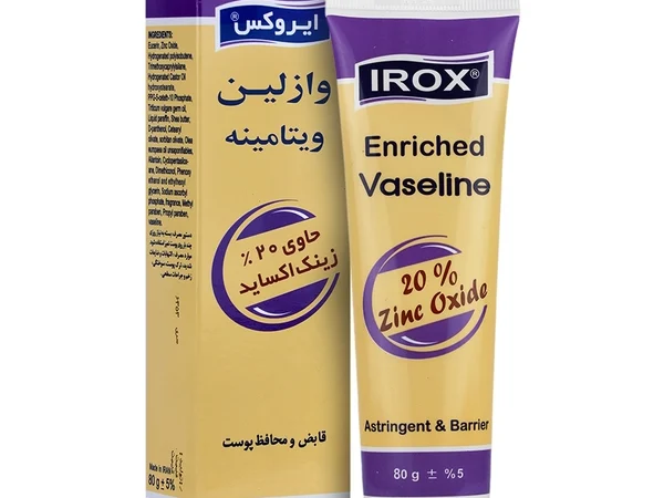 کرم وازلین ویتامینه ایروکس (80 گرمی)