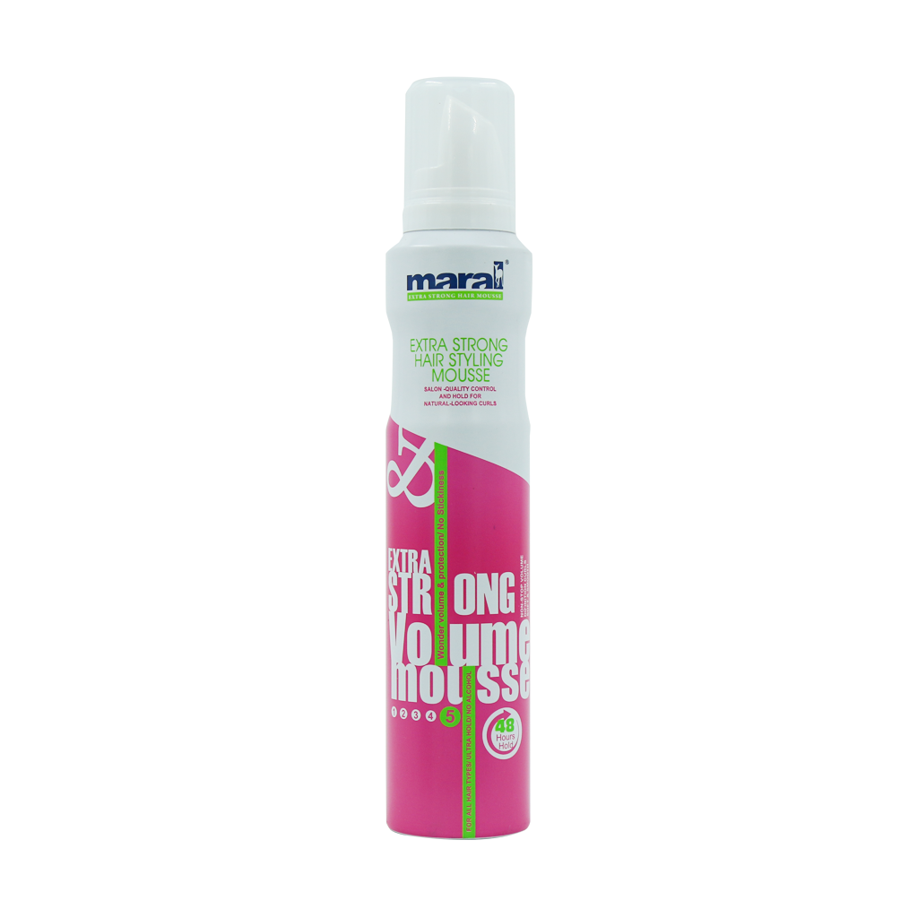 Maral-Extra-Strong-Volume-Mousse-200-ml اسپری مو حالت دهنده قوی مارال (200میلی لیتر) - تصویر 1