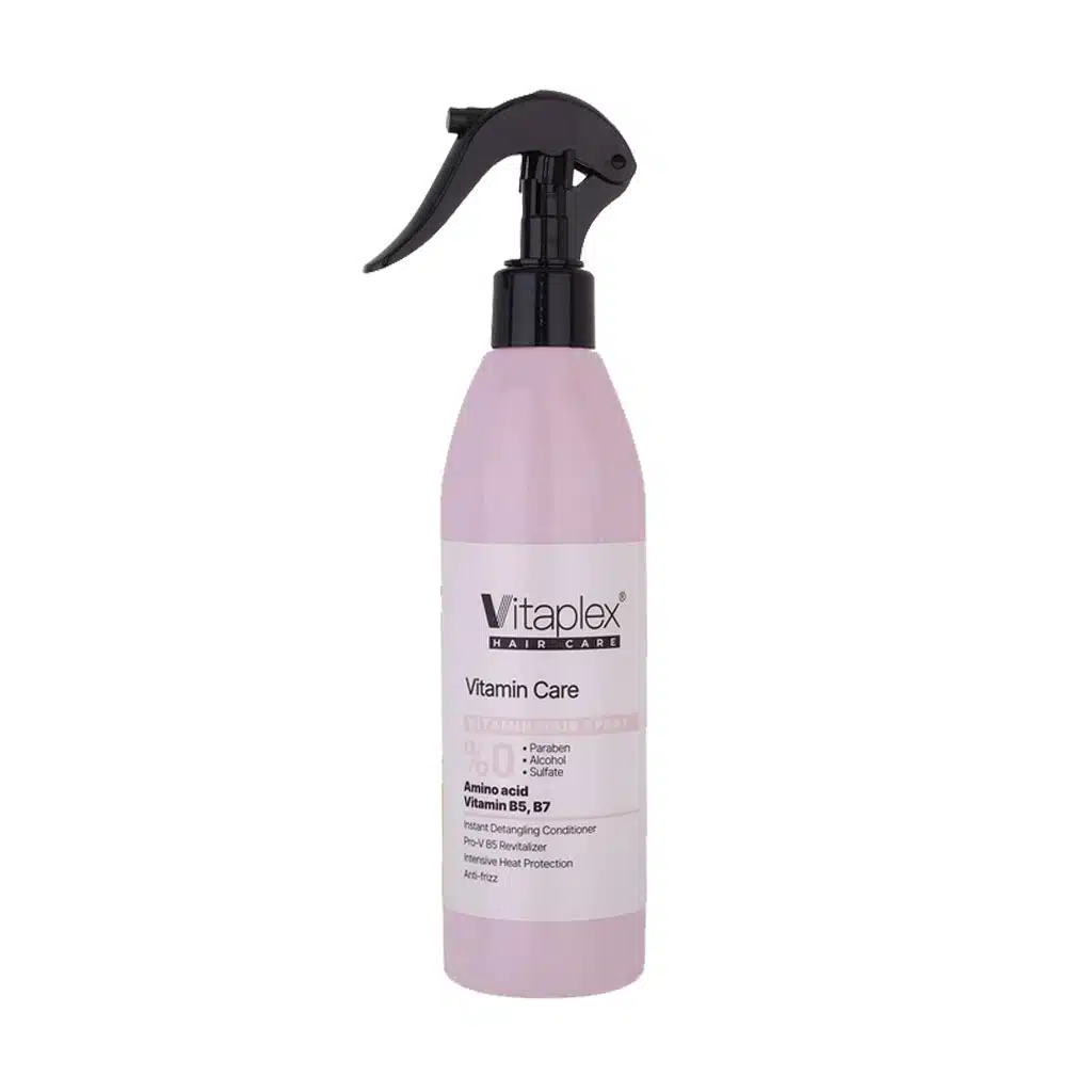 Vitaplex-Hair-Spray-For-Dry-And-Normal-Hair-300-ml.jpg اسپری نرم کننده موهای خشک و نرمال ویتاپلکس (300میلی لیتر) - تصویر 1