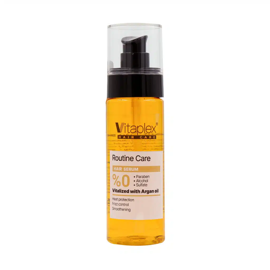 Vitaplex-Routine-Care-Hair-Serum-90-ml.jpg سرم نرم کننده و درخشان کننده مو ویتاپلکس (90میلی لیتر) - Image 1