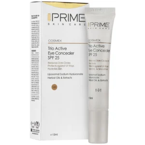 کانسیلر دور چشم پرایم SPF25 شماره 101 بژ روشن (15 میلی لیتر)