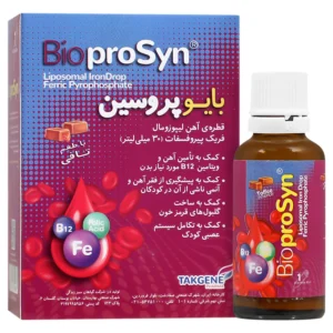 قطره لیپوزومال آیرون + ب12 + فولیک اسید بایوپروسین (30 میلی لیتر)