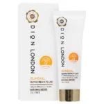 کرم ضد آفتاب فلوئید SPF 50 رنگ بژ طبیعی دیون لندن (50 میلی لیتر)