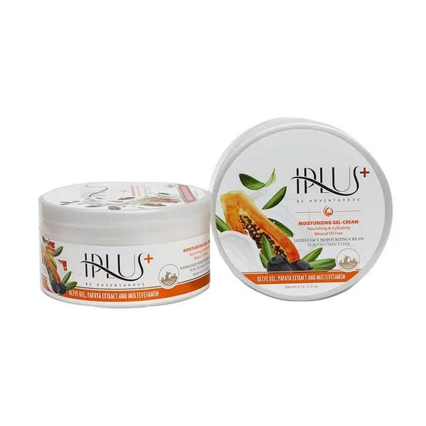 1687000212_iXcWws کرم ژل مرطوب کننده حاوی روغن زیتون و عصاره پاپایا آی پلاس (200 میلی لیتر) - تصویر 1